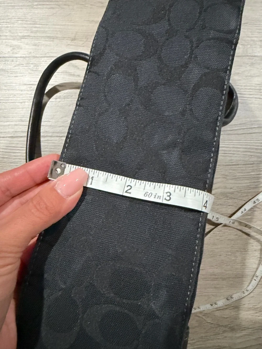 Coach shoulder tote